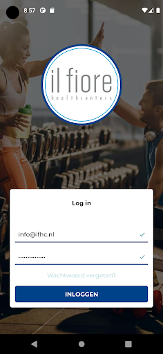 Android application il fiore screenshort