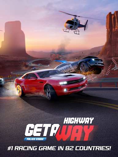 Highway Getaway: Police Chase - Racing - games