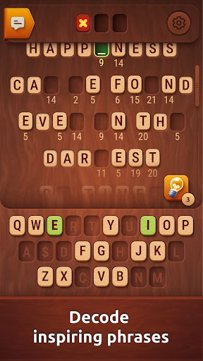 Colorwood Words - Cryptogram 3
