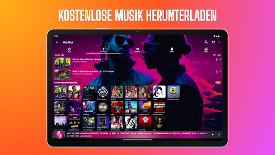 MP3-Downloader - Musikplayer Screenshot