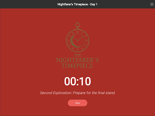 The Nightfarers Timepiece