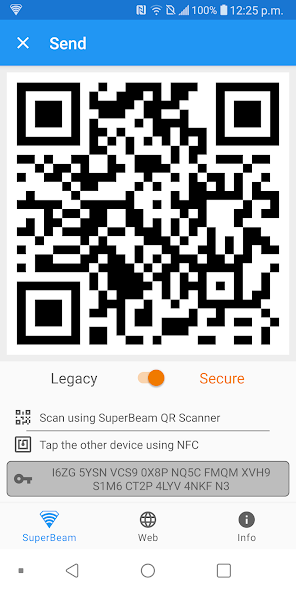 SuperBeam | WiFi Direct Share banner