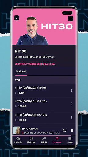 HIT FM Screen 3
