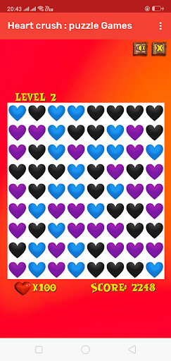 Heart crush  The puzzle Games