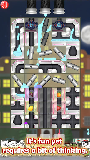 Android application Water Panic Juice:Slide Puzzle screenshort
