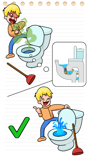 Android application Help Me Story: Tricky Games screenshort
