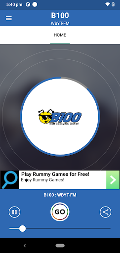 Android application B100 Country screenshort