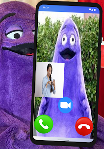 Grimace Fake Video Call