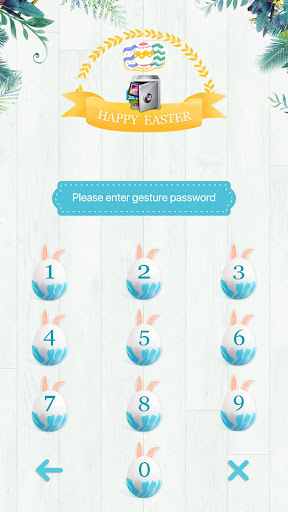 AppLock Theme Easter Screen 2