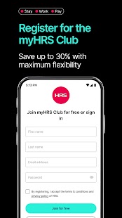 HRS: Stay, Work & Pay Screenshot