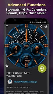 Watch Face -WatchMaker Premium for Android Wear OS Screenshot
