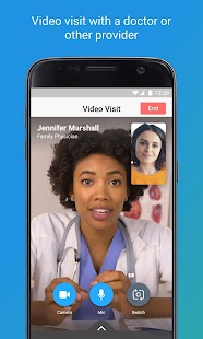 Nuvance Health Virtual Visits Screenshot