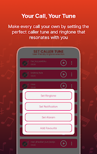 Set Caller Tune - Ringtone