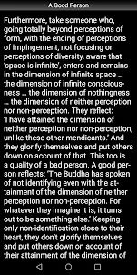 A Good Person Sutta - Buddhism