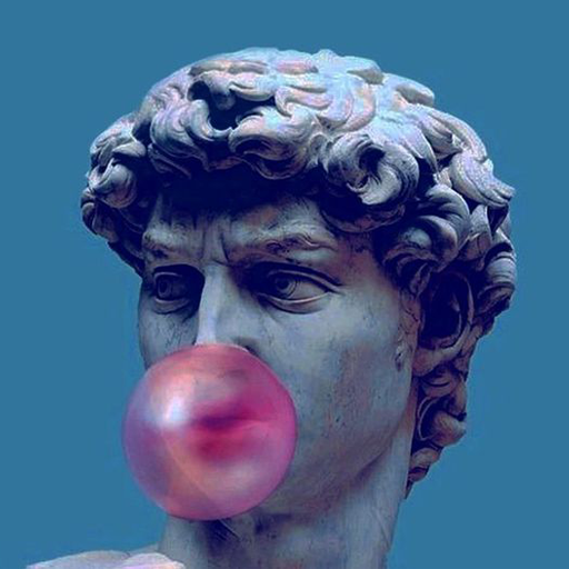 Aesthetic Statue Wallpaper 4K logo