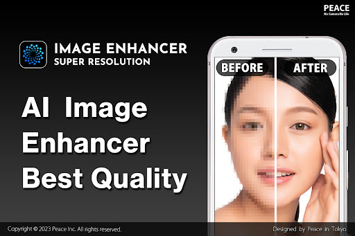Android application Image Enhancer screenshort