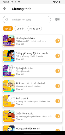 TeenUp Screen 2