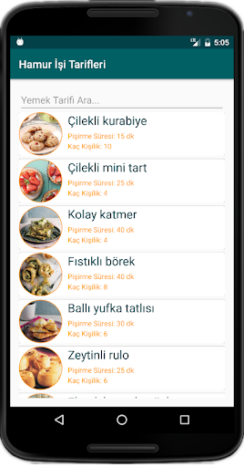 İnternetsiz Hamur İşi Tarifler Screenshot 1 - AppWisp.com