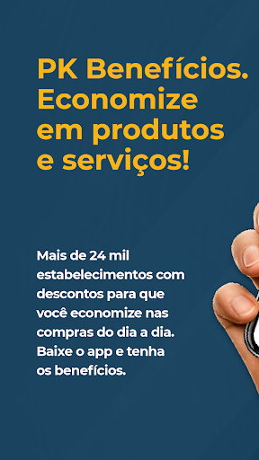 Android application PK Benefícios screenshort