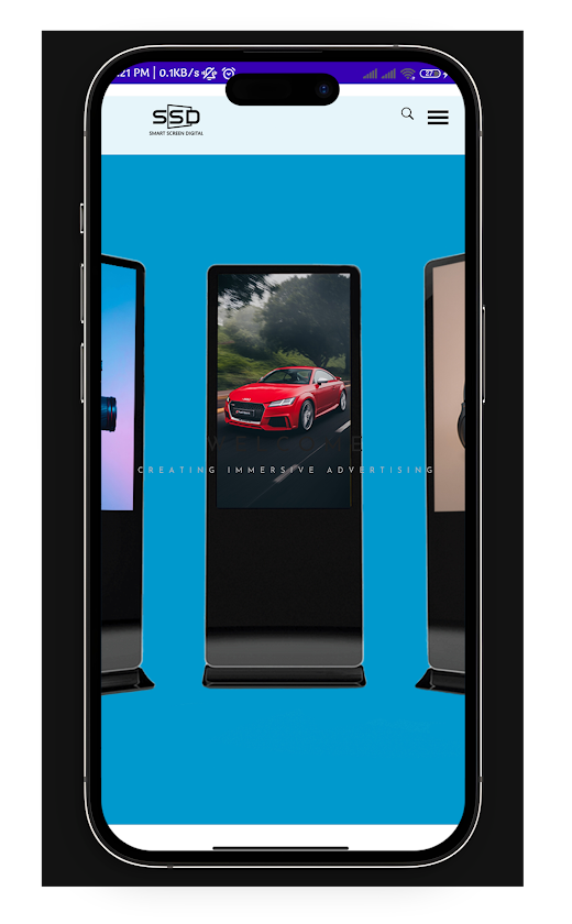 Android application Smart Screen Digital screenshot