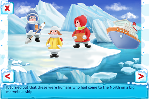 Polar Bear Cub - Fairy Tale with Games Free screenshots 3