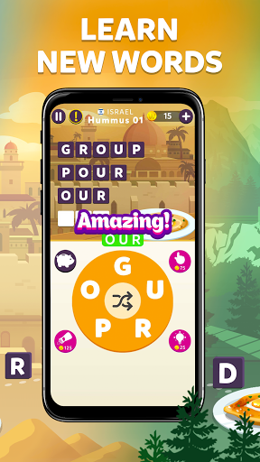 Wordelicious - Play Word Search Food Puzzle Game 1.1.2 screenshots 2