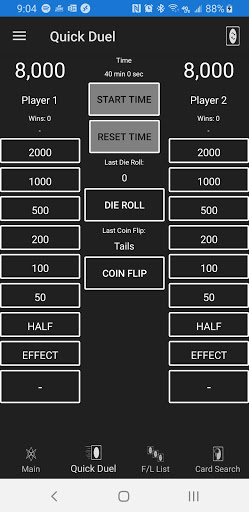 Yugioh App Screen 2
