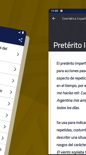 Gramática Español Screen 2