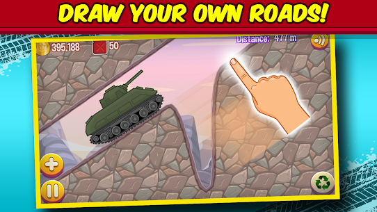 Road Draw Climb Your Own Hills 2.1.0 MOD APK (Unlimited Money) 13