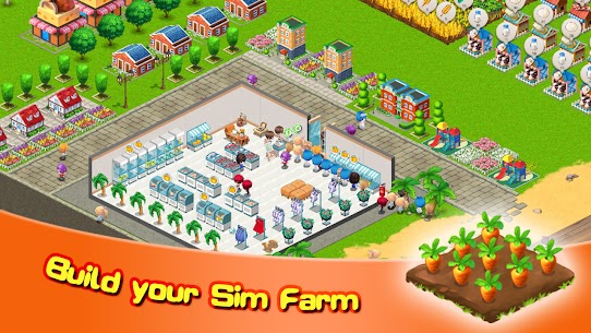Sim Farm MOD APK- Build Township (Unlimited Materials) 8