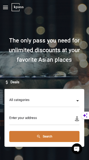 Android application K-PASS screenshort