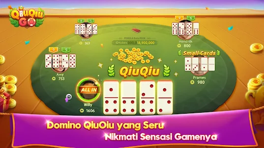 QiuQiu Go-Game Domino & Slot