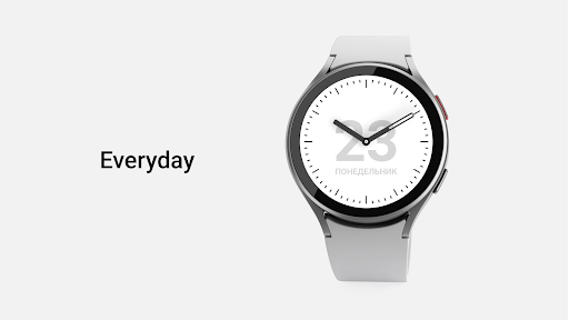 Android application Everyday - watch face screenshort