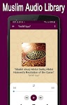 screenshot of Muslim Audio Library