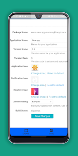 App maker – Create Android App 5