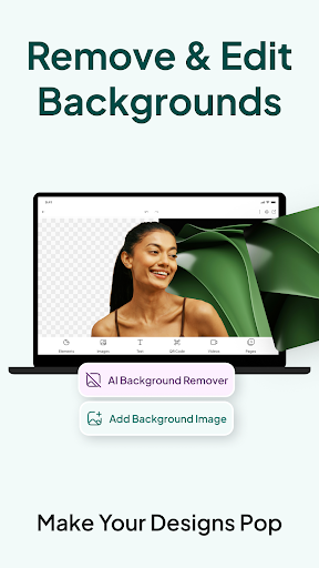 Screenshot of Fluer: AI Design, Photo, Video