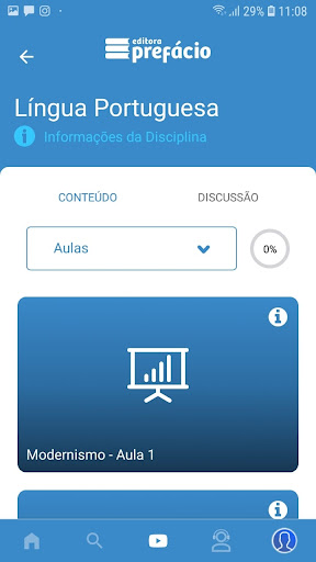 Android application Prefácio screenshort