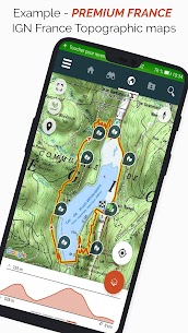SityTrail hiking trail GPS offline IGN topo maps 7