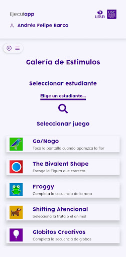 Ejecutapp Screen 2