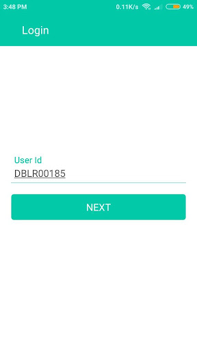 Android application RideAlly Partner screenshort