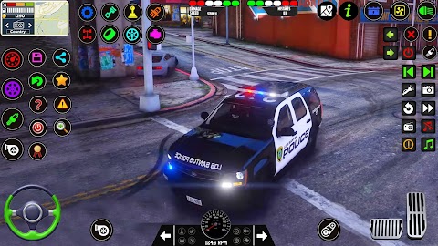 Police Car Sim Cop Game 2024のおすすめ画像5