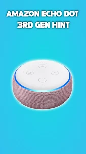 Amazon Echo Dot 3rd Gen Hint