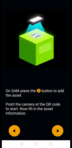 SAM- ASSET MANAGER Screen 3