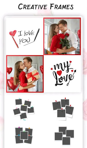 Android application BF GF Love Photo Frame screenshort