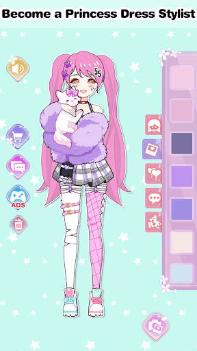 Vlinder Princess Dress Up DIY - Simulation - games