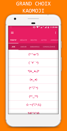 Aperçu de l'application