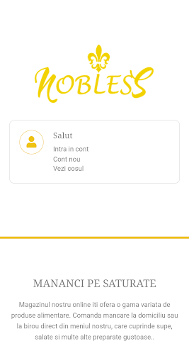 Android application Nobless screenshort