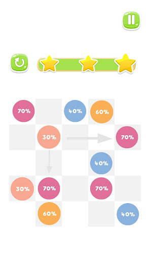 Android application Reach 100 : Colors Game screenshort