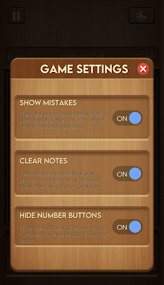 Wood Sudoku - Screenshot 4