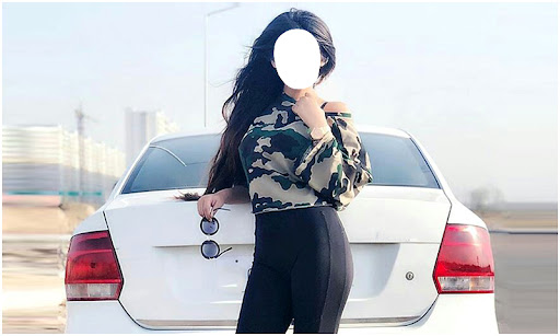 Women With Car Photo Frames Screen 3